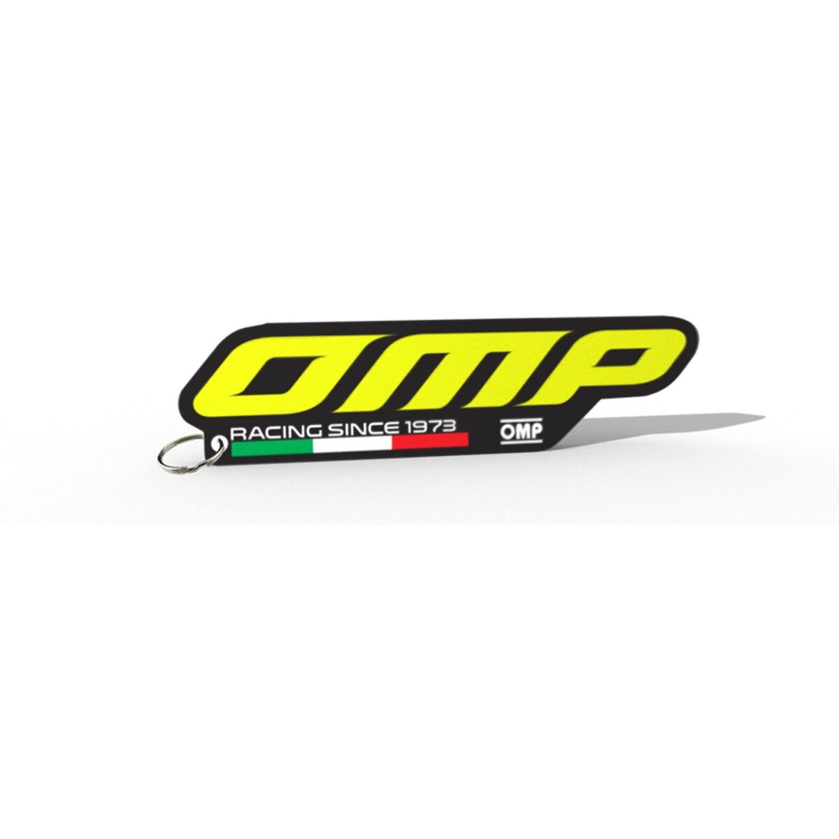 Keychain OMP OMPPR934 Silicone 3D Yellow -  Car and motorbike, Products for enthusiasts -  OMP.