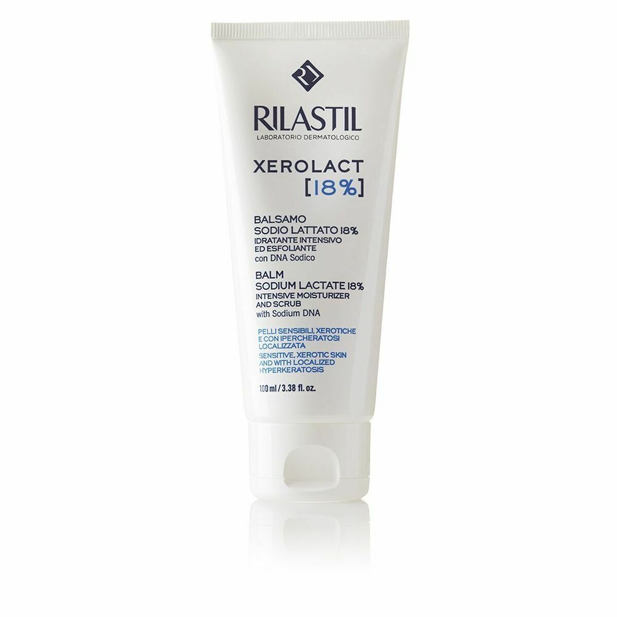 Moisturising Body Balm Rilastil Xerolact 18% Exfoliant (100 ml) -  Beauty, Skin care -  Rilastil.