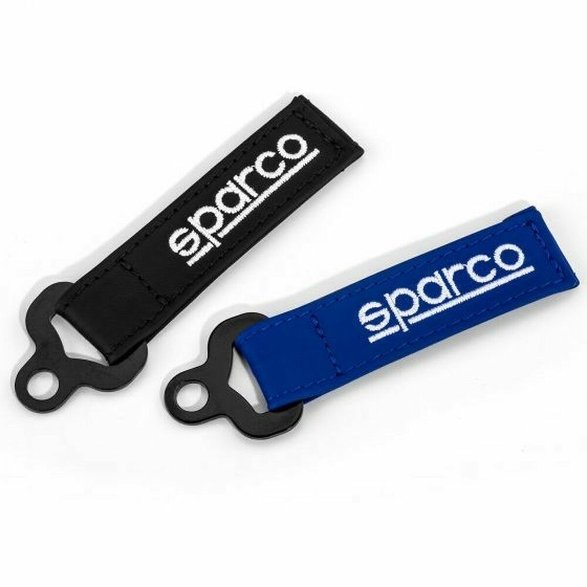 Keychain Sparco 099070AZ Blue Black Selection -  Car and motorbike, Products for enthusiasts -  Sparco.