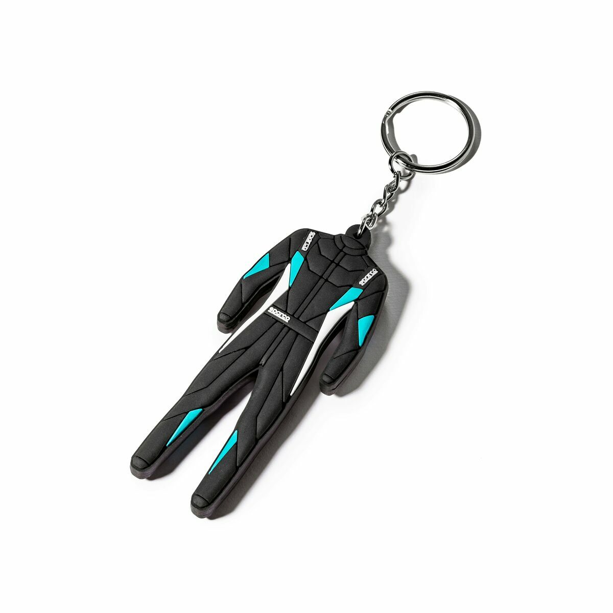 Keychain Sparco Leather Suit Racing Black -  Car and motorbike, Products for enthusiasts -  Sparco.