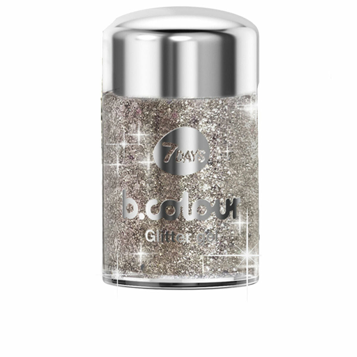 Glitter 7DAYS B.COLOUR WE Silver Nº 04 Dear santa 10 g -  Beauty, Make-up -  7DAYS.