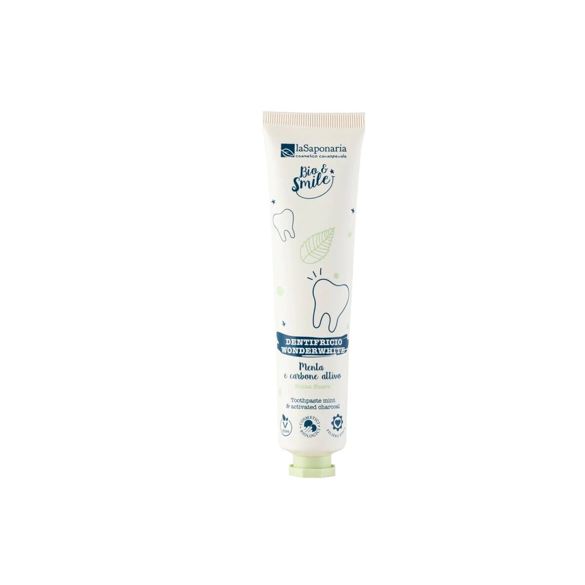 Toothpaste La Saponaria Wonderwhite 75 ml -  Health and personal care, Oral care -  La Saponaria.