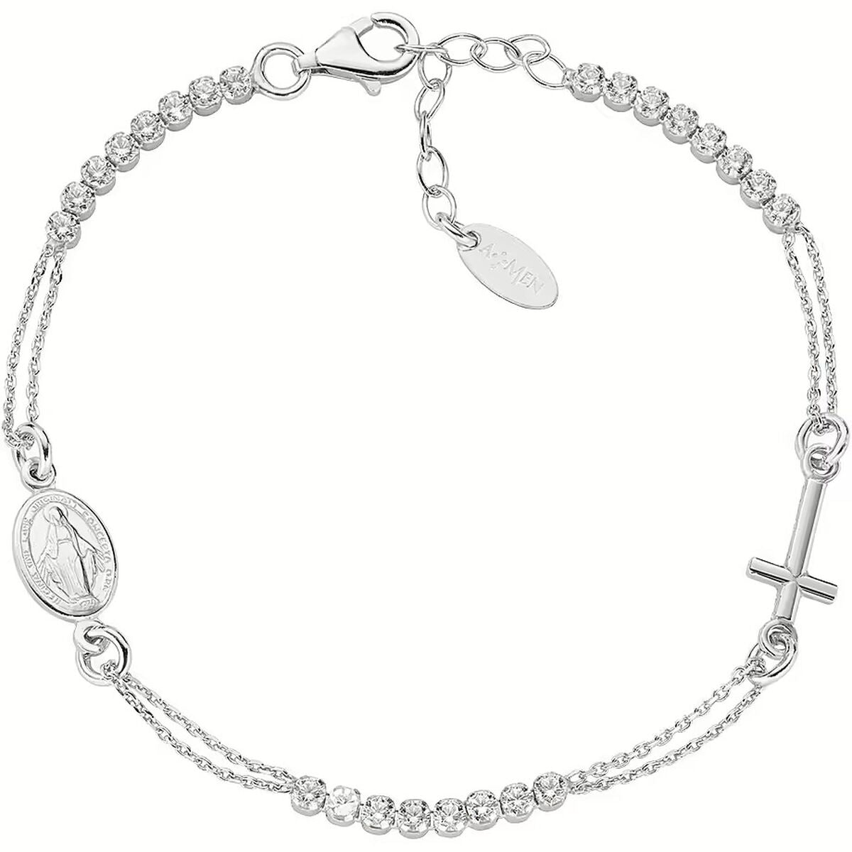 Ladies' Necklace Amen BRCRMIBBZ3 Silver -  Jewellery, Women -  Amen.