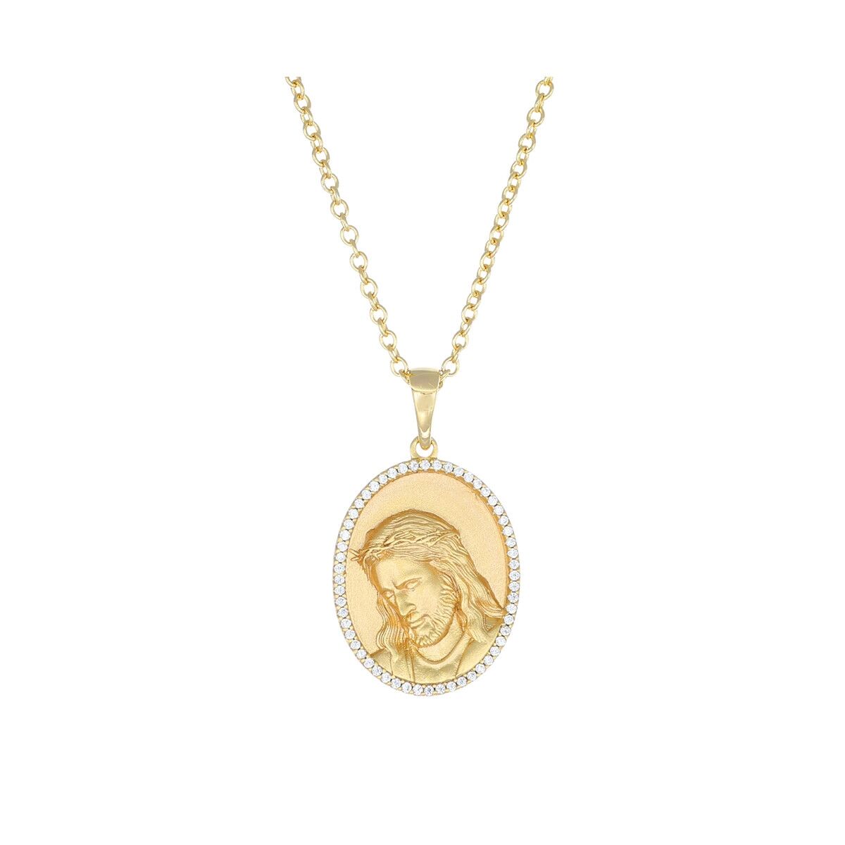 Ladies' Pendant Amen CLGEGBZ2 Golden -  Jewellery, Women -  Amen.