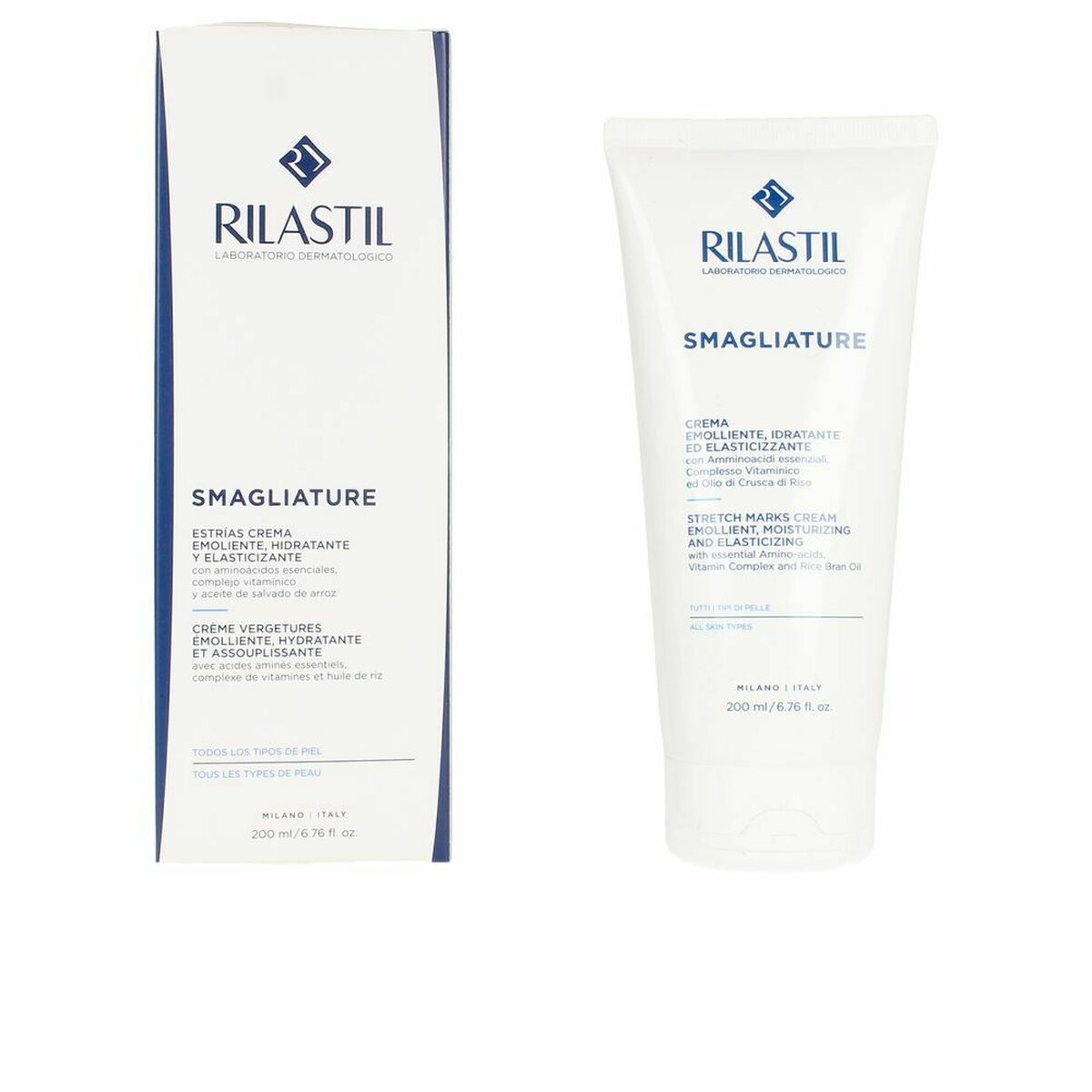 Anti-Stretch Mark Cream Rilastil Smagliature 200 ml -  Beauty, Skin care -  Rilastil.