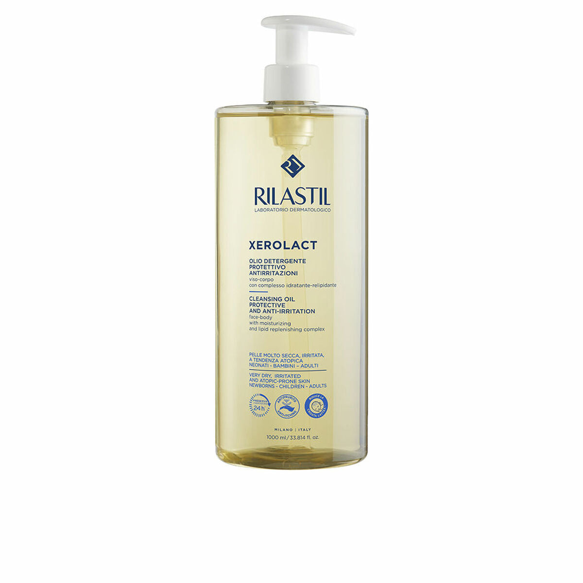 Facial Cleansing Gel Rilastil XEROLACT 1 L -  Beauty, Skin care -  Rilastil.