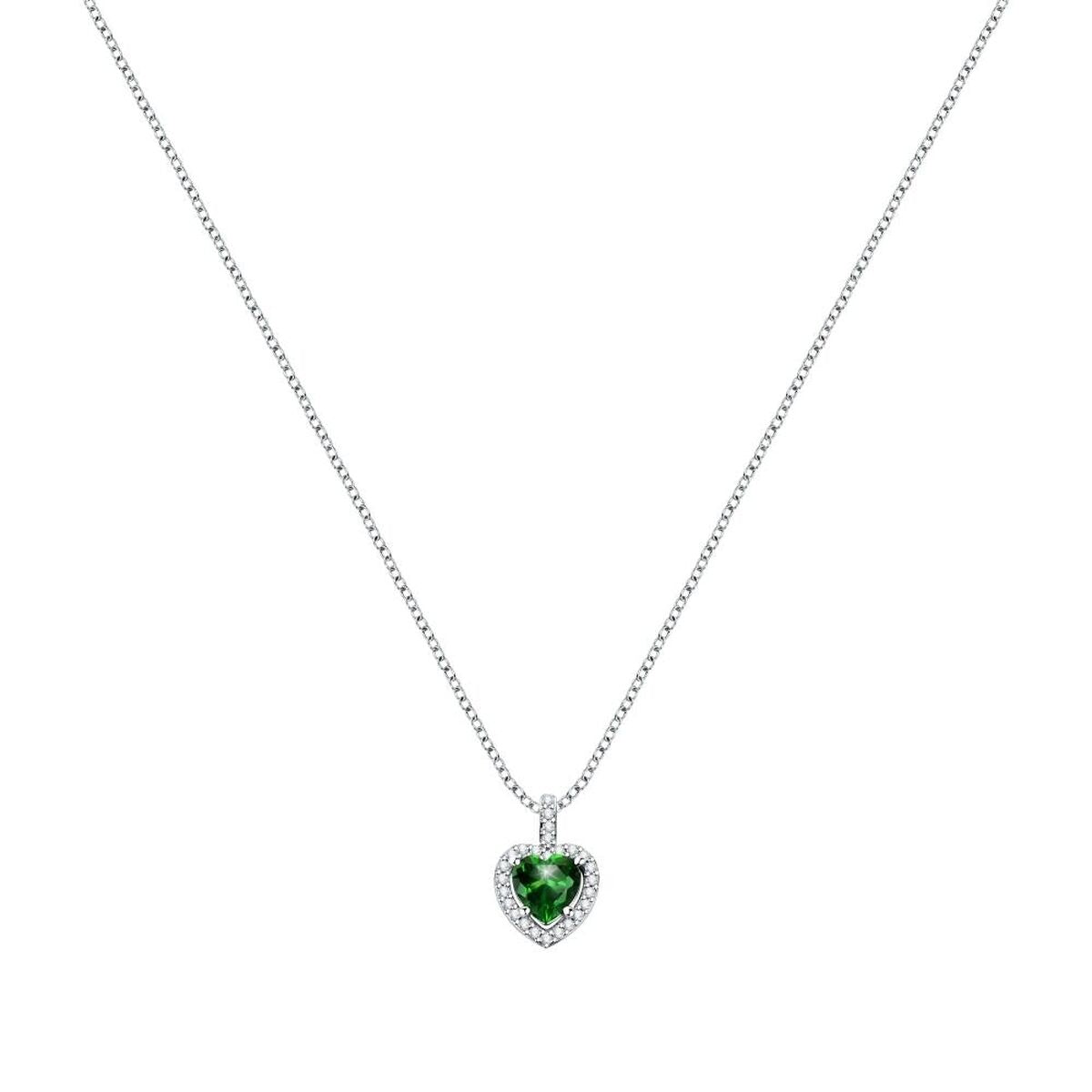 Ladies' Pendant Morellato SAIW134 Silver Green -  Jewellery, Women -  Morellato.