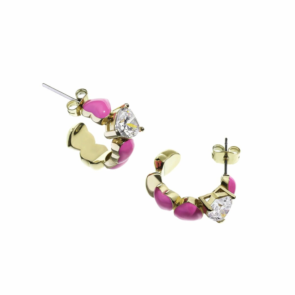 Ladies' Earrings Chiara Ferragni J19AWD05 Metal 2 cm -  Jewellery, Women -  Chiara Ferragni.
