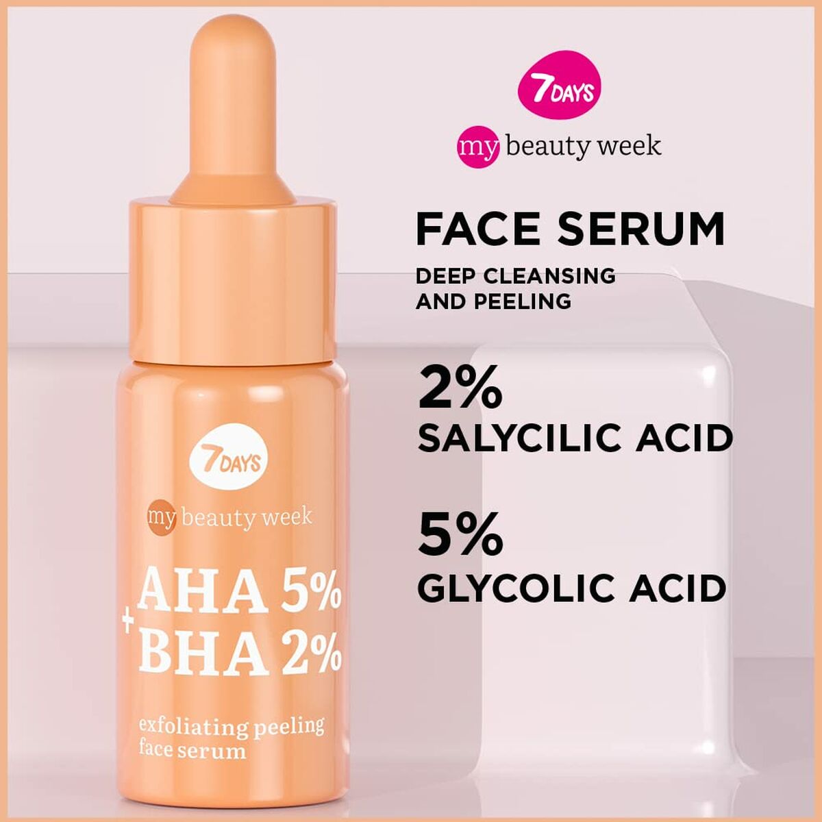 Exfoliating Serum 7DAYS MY BEAUTY WEEK 20 ml -  Beauty, Skin care -  7DAYS.