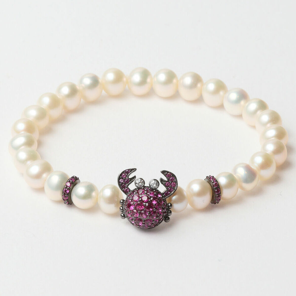 Ladies' Bracelet Lancaster JLA-BR-CRAB-5-WH 16 mm -  Jewellery, Women -  Lancaster.