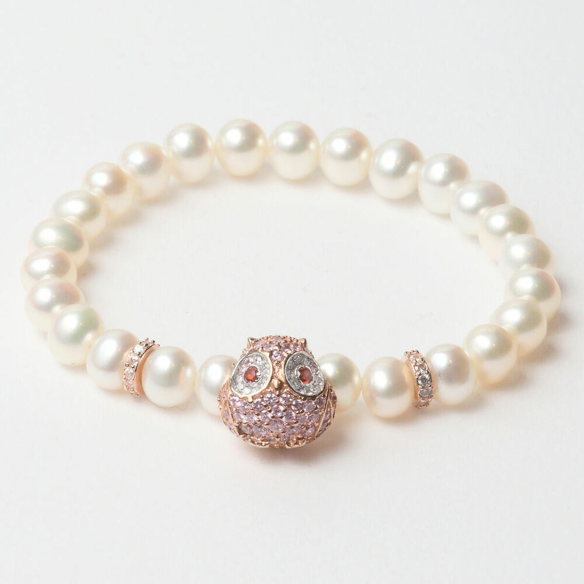 Ladies' Bracelet Lancaster JLA-BR-OWL-2-WH 16 mm -  Jewellery, Women -  Lancaster.