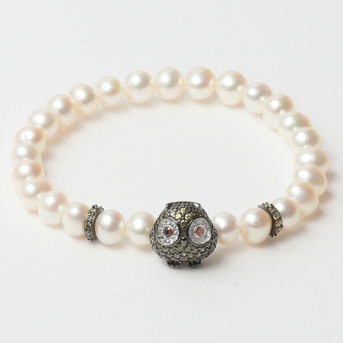 Ladies' Bracelet Lancaster JLA-BR-OWL-3-WH 16 mm -  Jewellery, Women -  Lancaster.