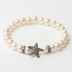 Ladies' Bracelet Lancaster JLA-BR-STAR-4-WH 16 mm -  Jewellery, Women -  Lancaster.
