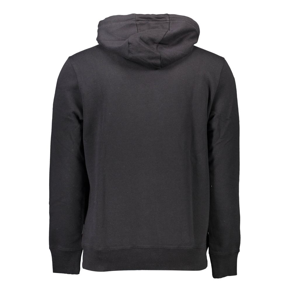 Napapijri Black Cotton Sweater -   -  Napapijri.