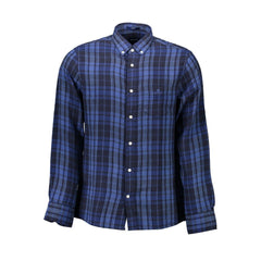 Gant Blue Cotton Shirt -   -  Gant.