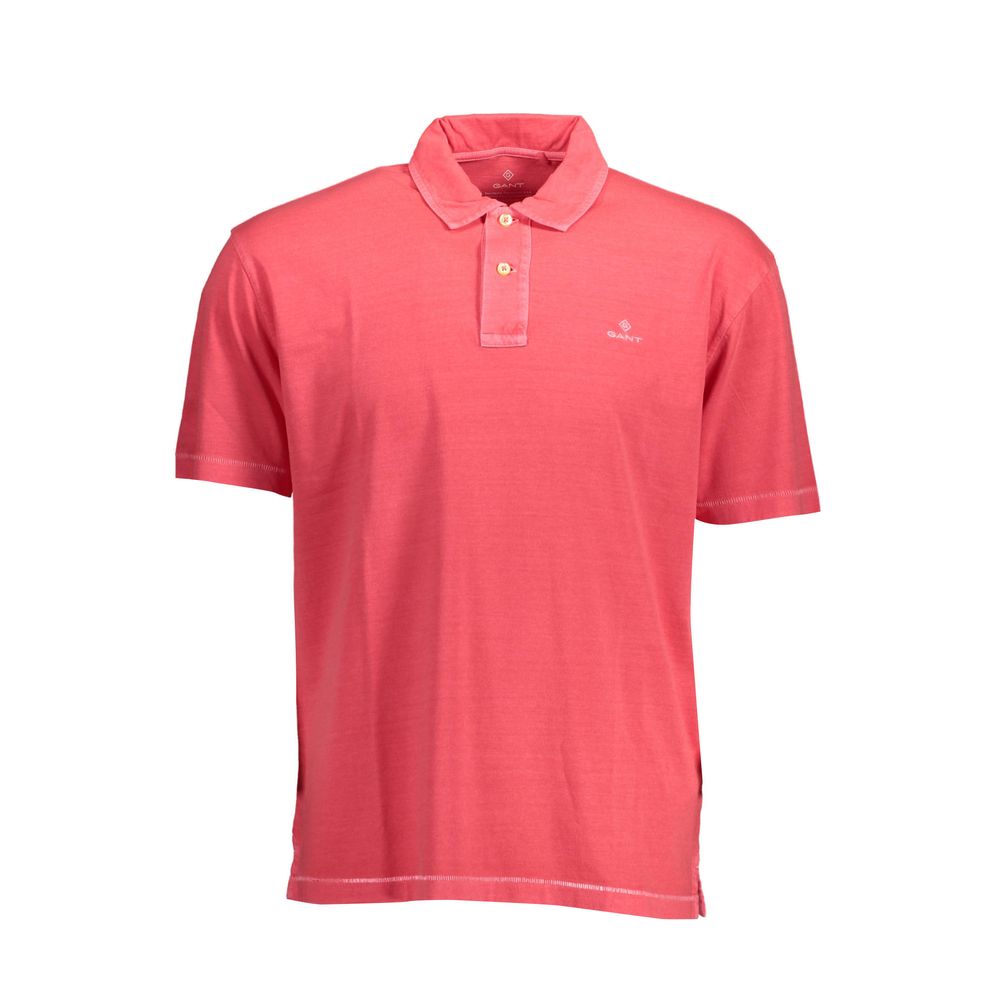 Gant Pink Cotton Polo Shirt -   -  Gant.
