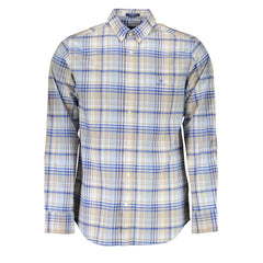 Gant Blue Cotton Shirt -   -  Gant.