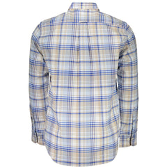 Gant Blue Cotton Shirt -   -  Gant.