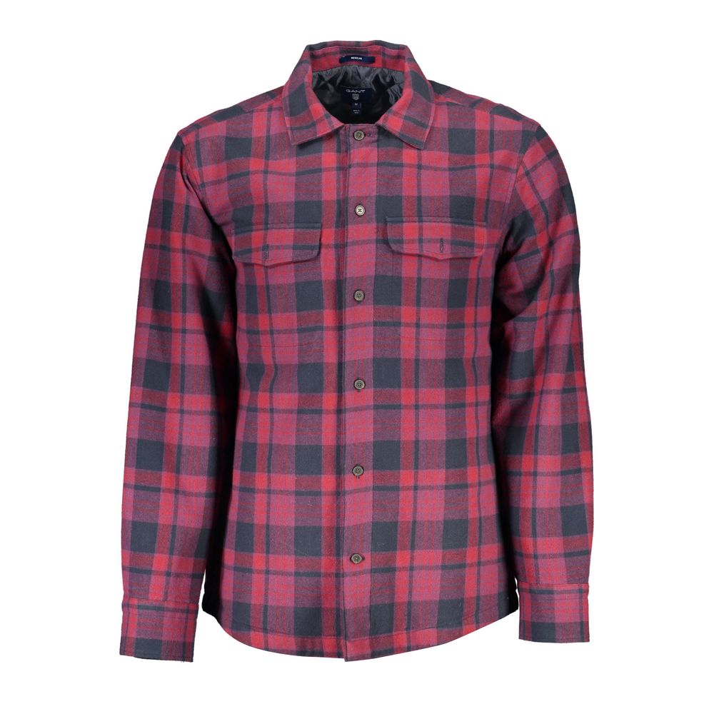 Gant Purple Cotton Shirt -   -  Gant.