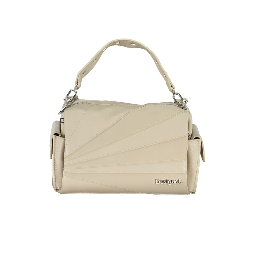 Desigual Beige Polyethylene Handbag -   -  Desigual.