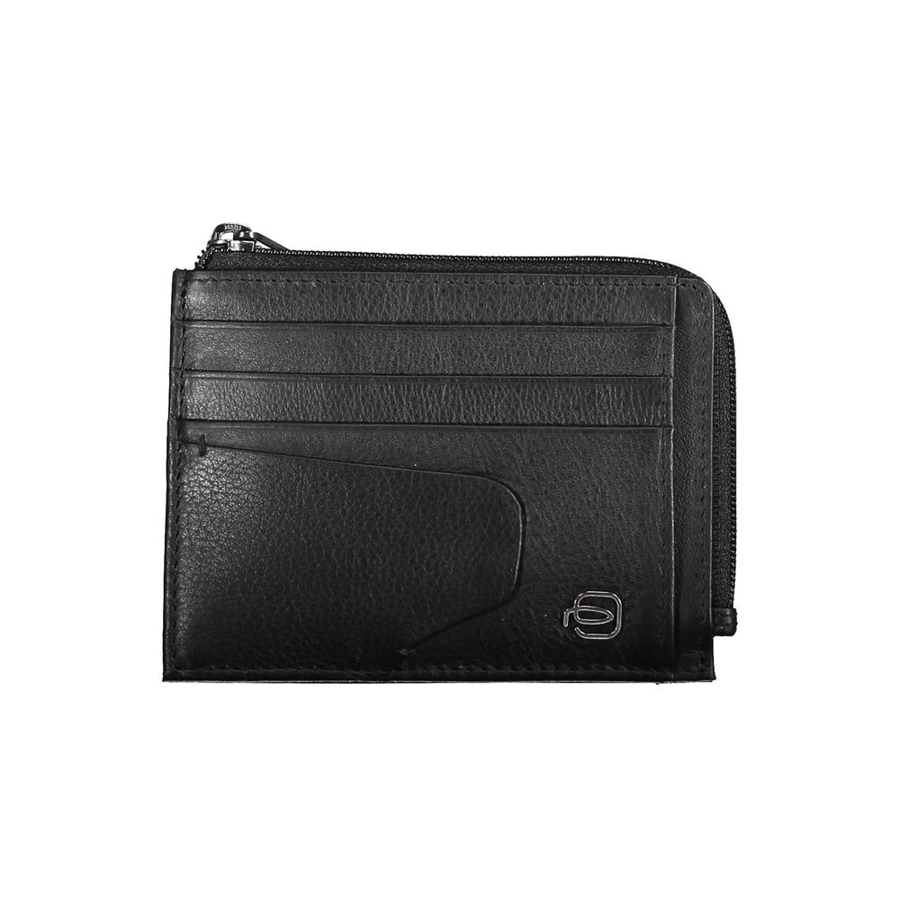 Piquadro Black Leather Wallet -   -  Piquadro.