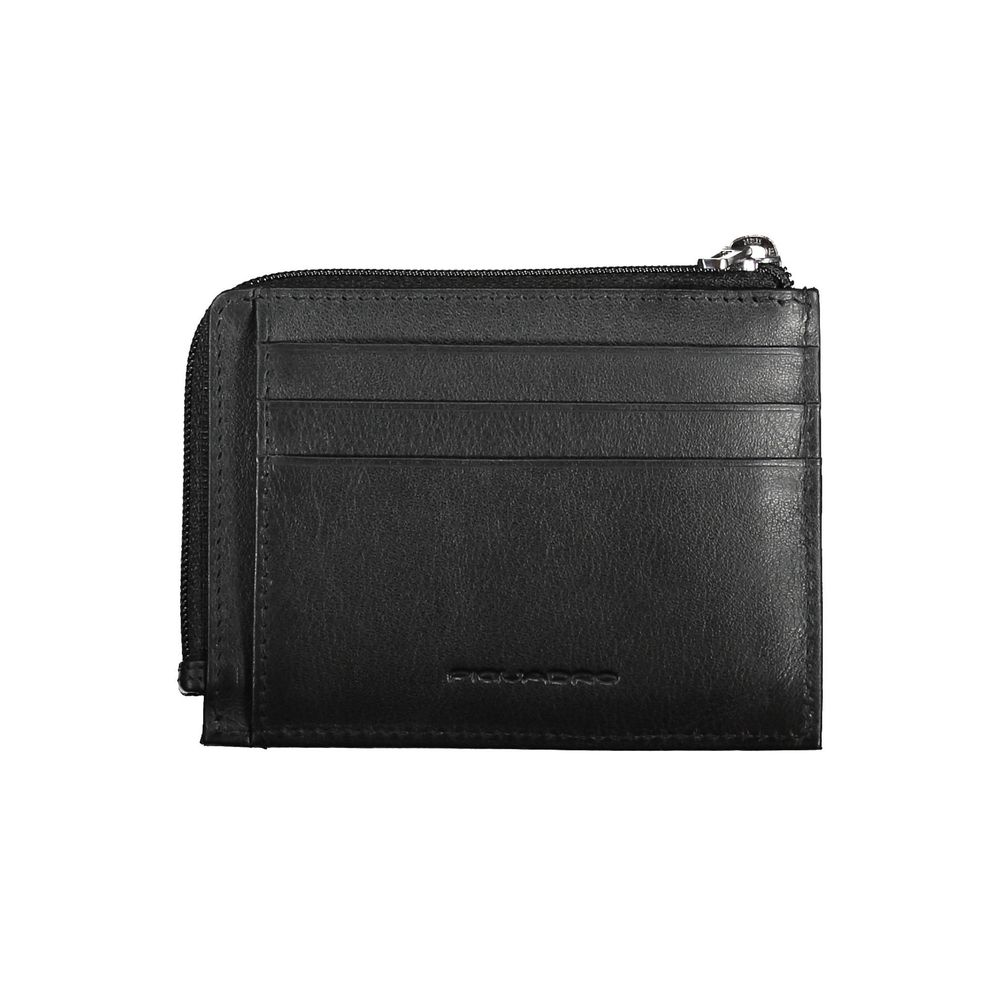 Piquadro Black Leather Wallet -   -  Piquadro.