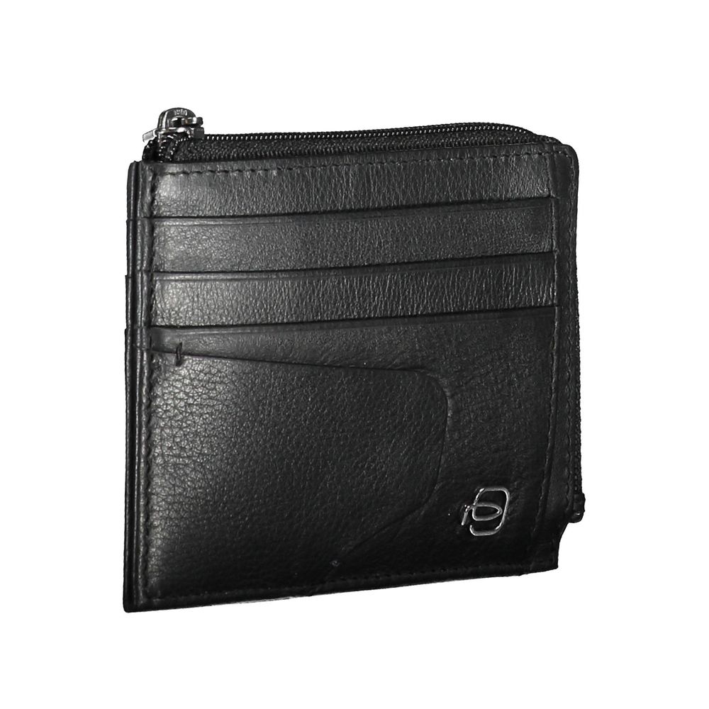 Piquadro Black Leather Wallet -   -  Piquadro.