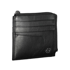 Piquadro Black Leather Wallet -   -  Piquadro.
