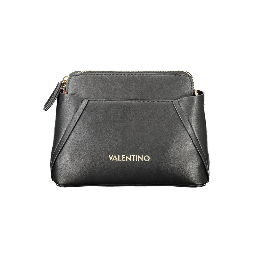 Valentino - Structured Polyethylene Shoulder Bag - Black