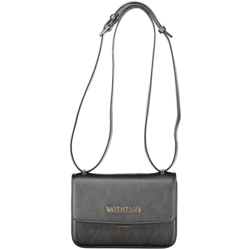 Valentino - Sleek Polyethylene Crossbody Handbag - Black