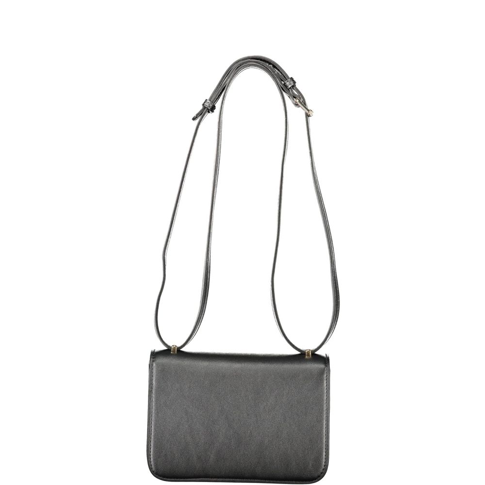 Valentino - Sleek Polyethylene Crossbody Handbag - Black