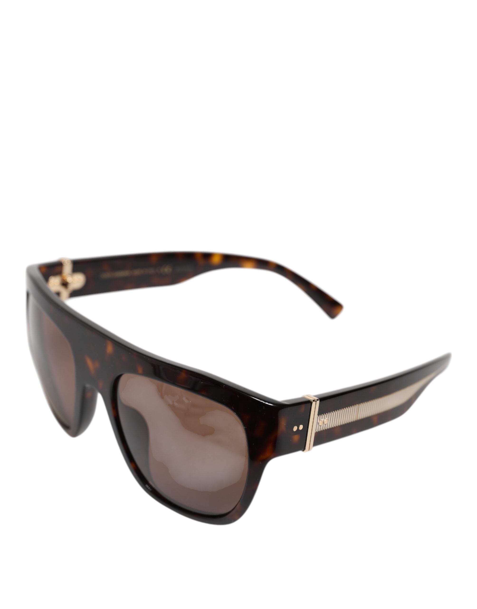 Dolce & Gabbana Dark Brown Havana DG4398F Square Frame Eyewear Sunglasses -   -  Dolce & Gabbana.