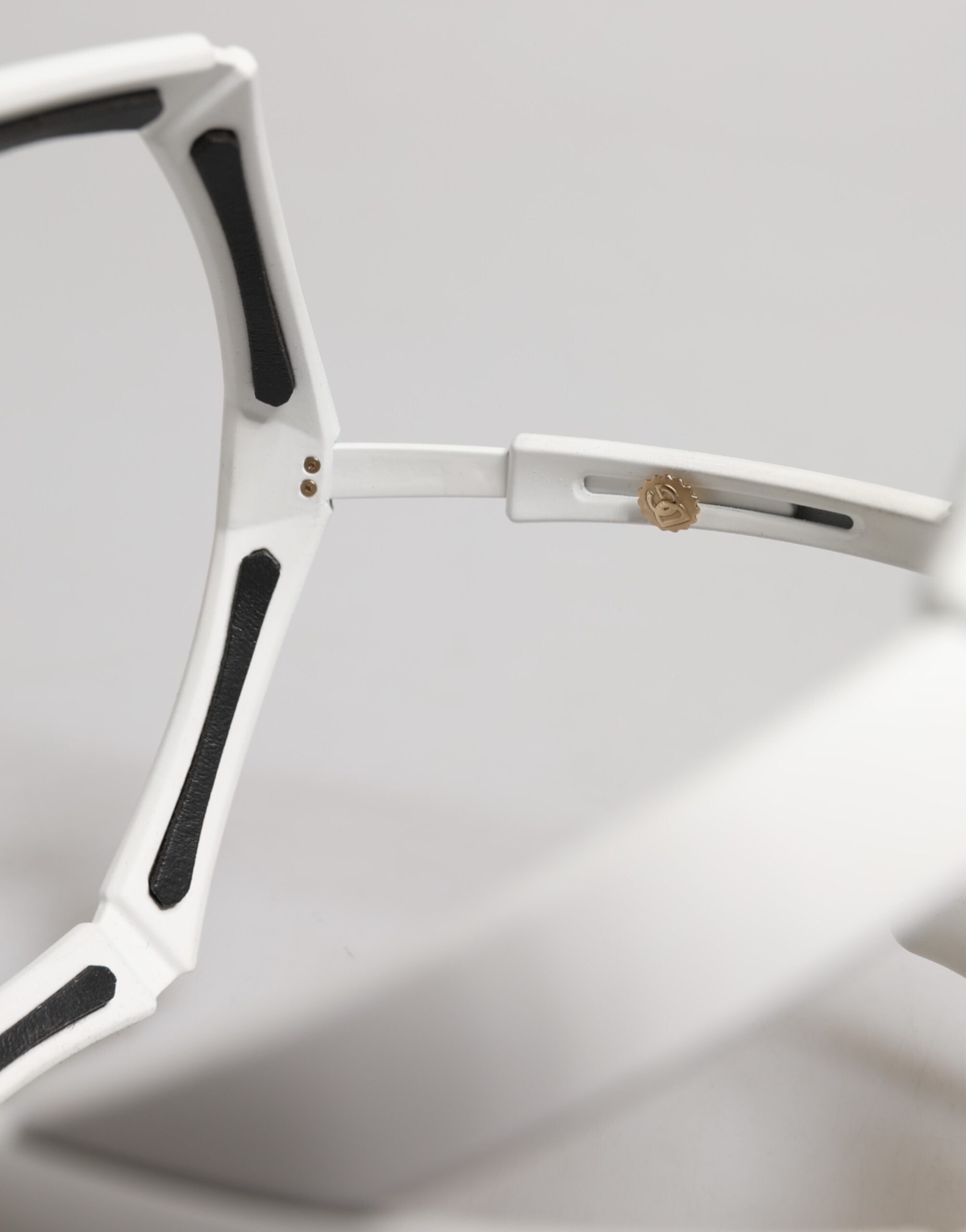 Dolce & Gabbana White Acetate Next Generation Mask Eyewear Sunglasses -   -  Dolce & Gabbana.