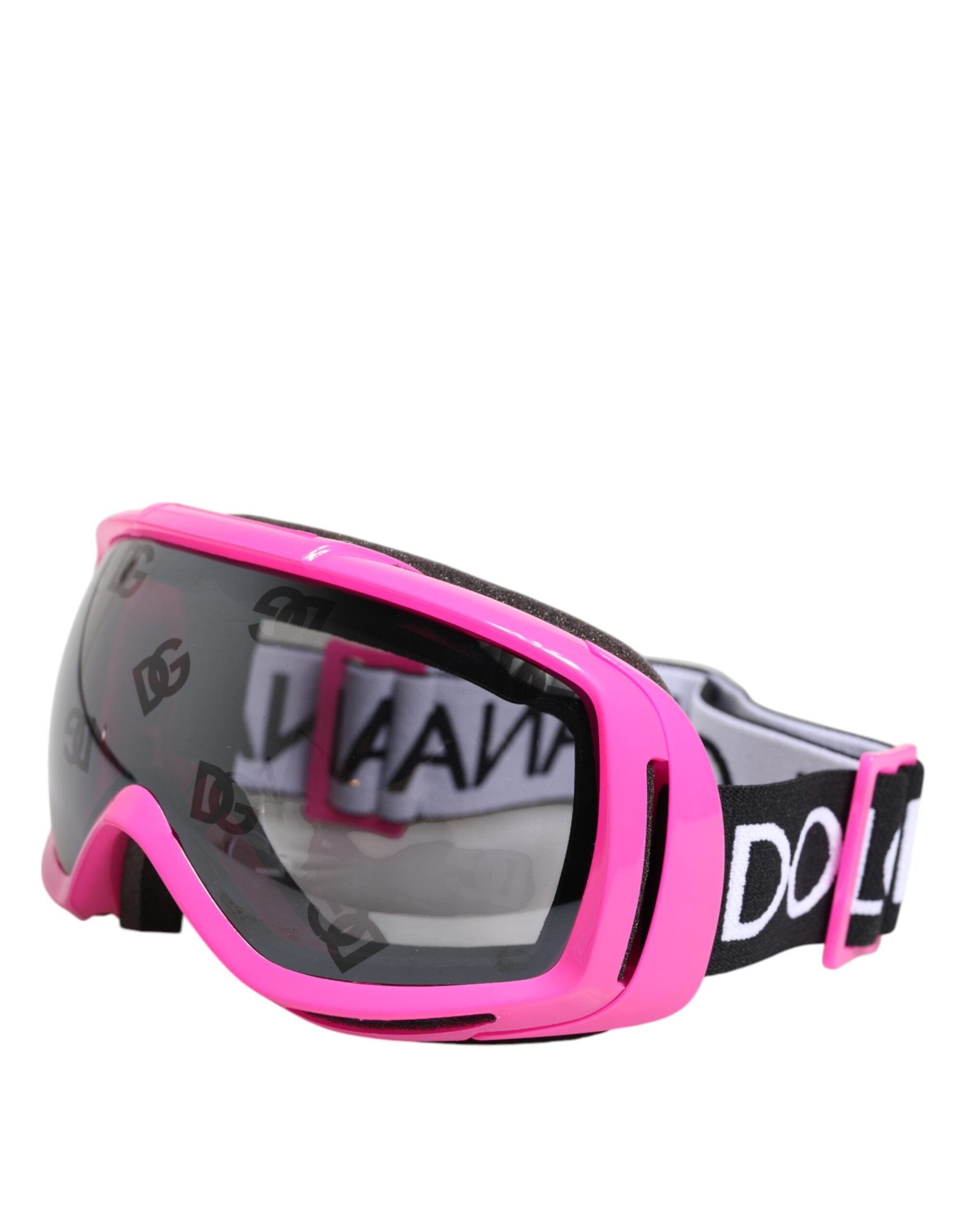 Dolce & Gabbana Fuchsia Pink Logo Ski Goggles DG6182 Mask Sunglasses -   -  Dolce & Gabbana.