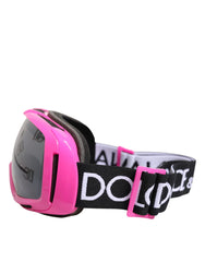 Dolce & Gabbana Fuchsia Pink Logo Ski Goggles DG6182 Mask Sunglasses -   -  Dolce & Gabbana.