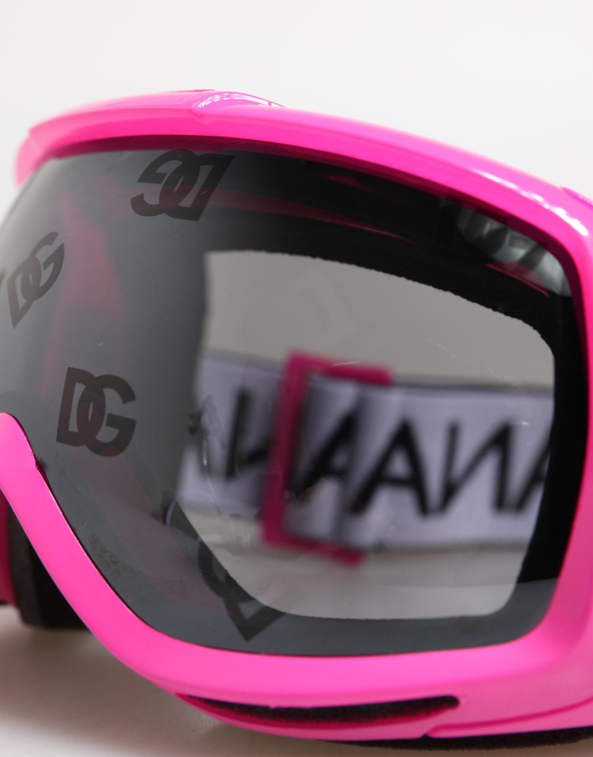 Dolce & Gabbana Fuchsia Pink Logo Ski Goggles DG6182 Mask Sunglasses -   -  Dolce & Gabbana.