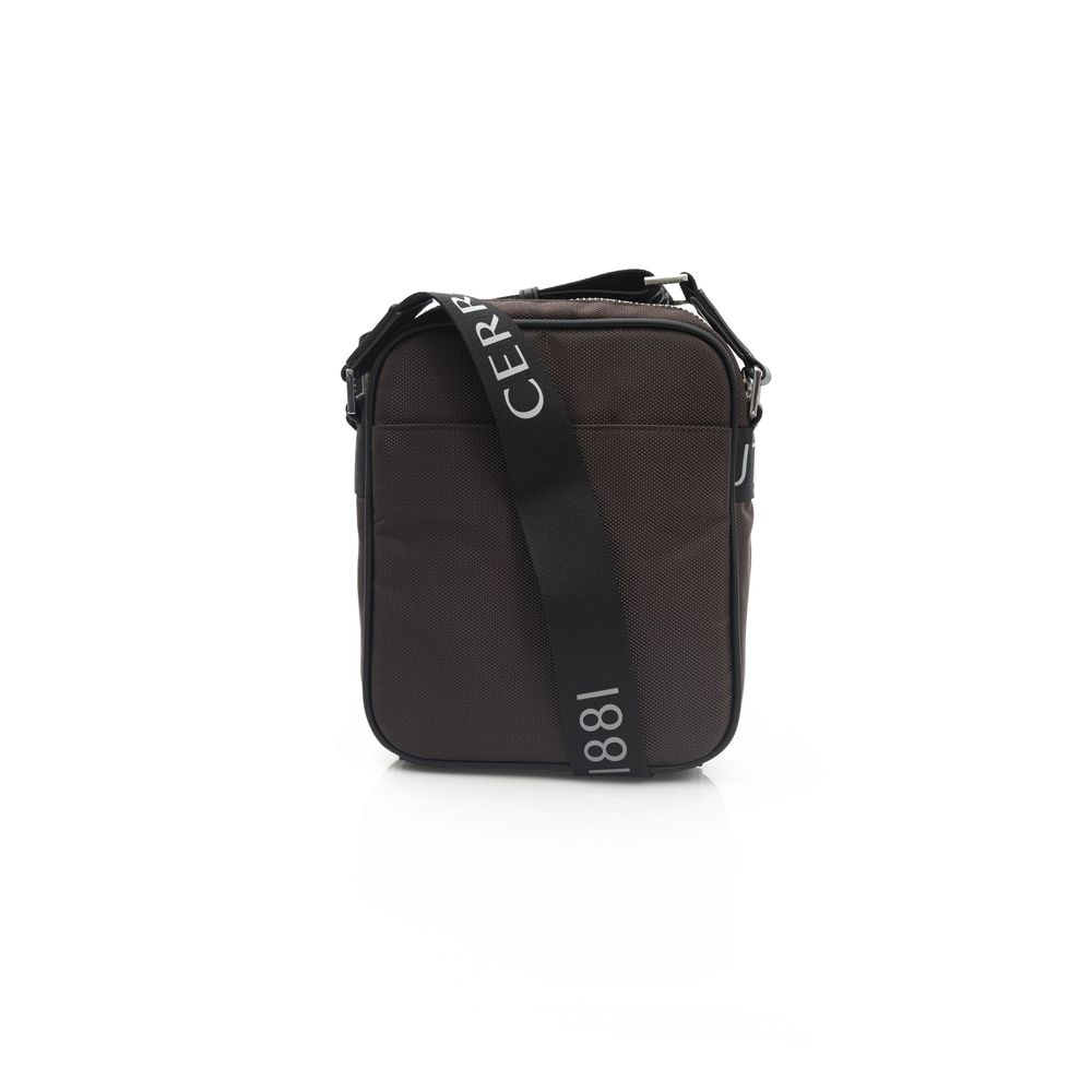 Cerruti 1881 Brown Leather Women Crossbody Bag -   -  Cerruti 1881.