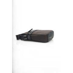 Cerruti 1881 Brown Leather Women Crossbody Bag -   -  Cerruti 1881.