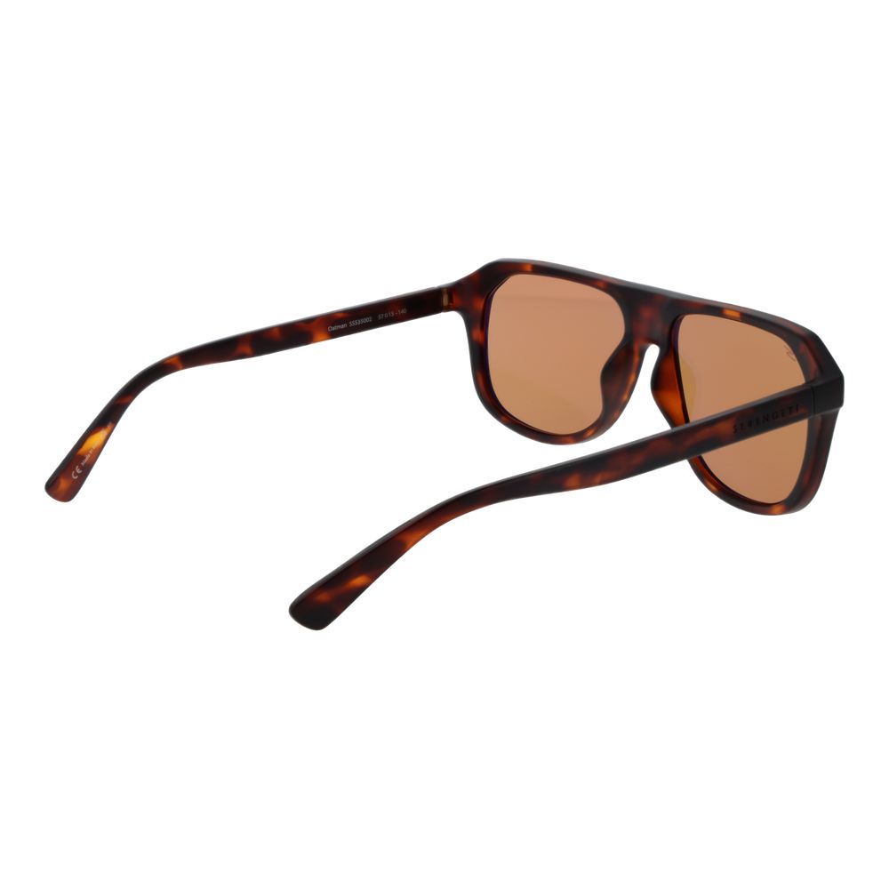 Serengeti Brown Men Sunglasses -   -  Serengeti.