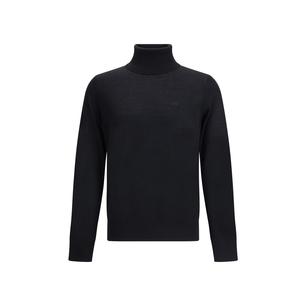 Dsquared² Virgin wool turtleneck Sweater -   -  Dsquared².