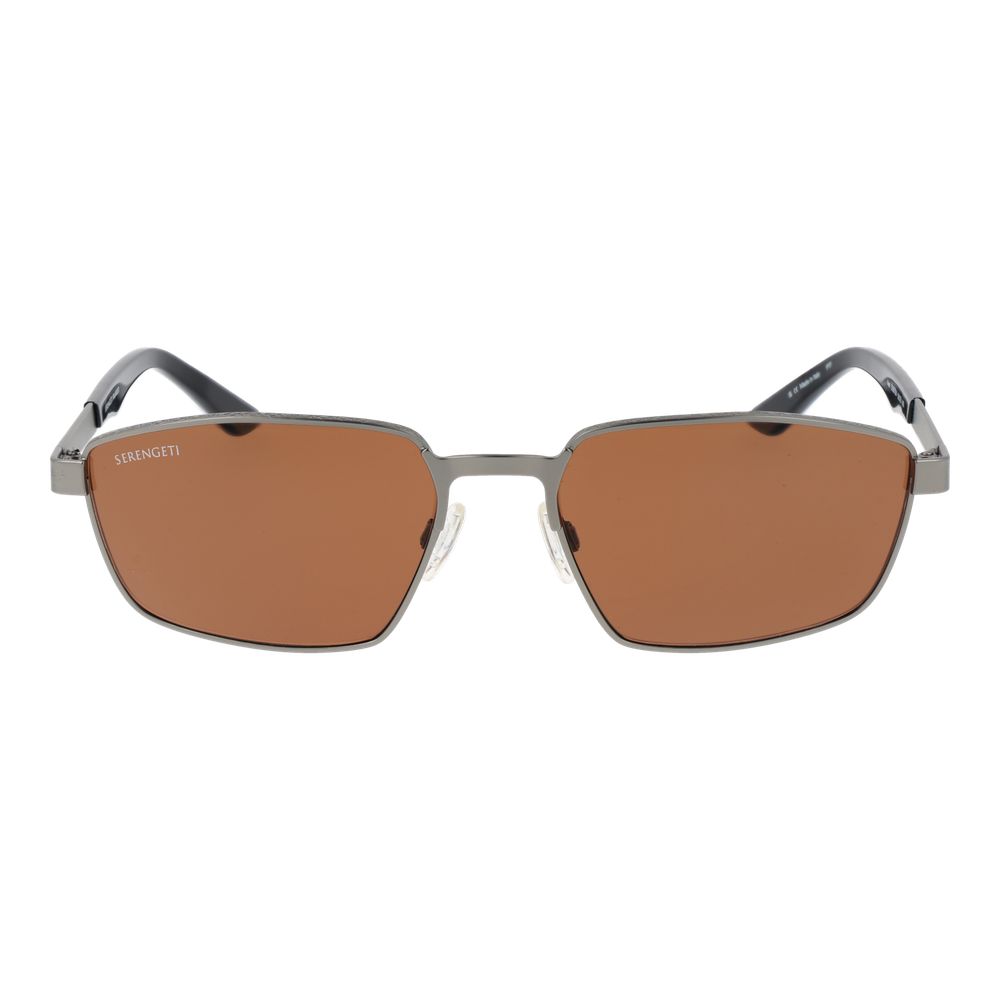Serengeti Gray Men Sunglasses -   -  Serengeti.