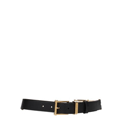 Versace Black Leather Regular Belts -   -  Versace.