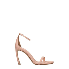 Lanvin Pink Leather Stiletto Heels Sandals -   -  Lanvin.