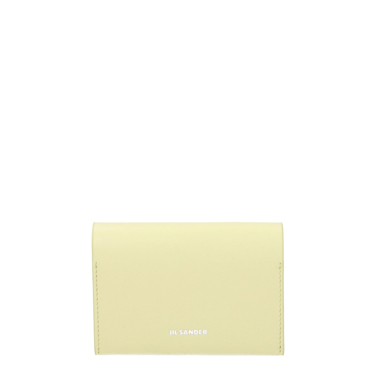 Jil Sander Yellow Leather Cardholders -   -  Jil Sander.
