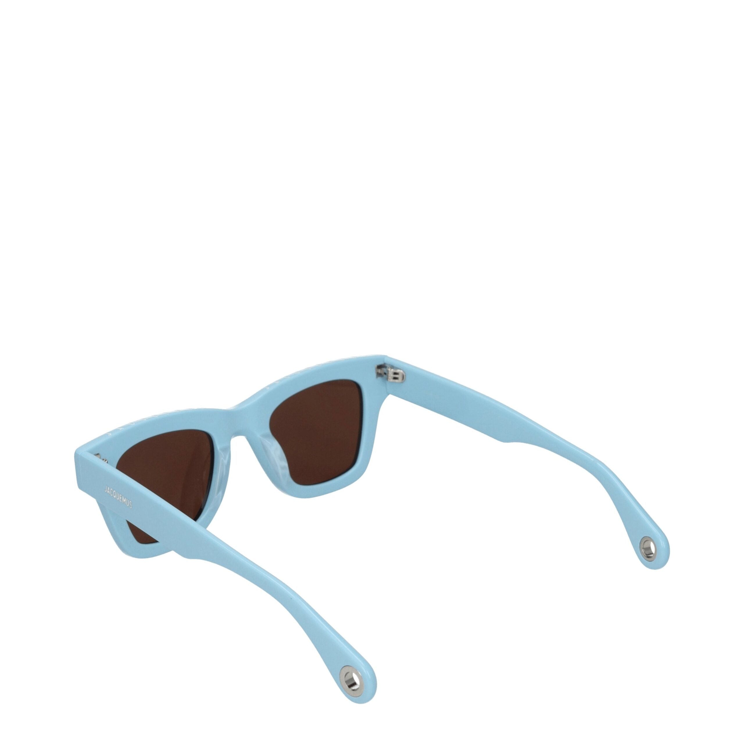 Jacquemus Light Blue Acetate Sunglasses -   -  Jacquemus.