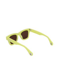 Jacquemus Yellow Acetate Sunglasses -   -  Jacquemus.