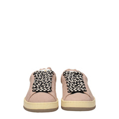 Lanvin Pink Leather Low Tops -   -  Lanvin.