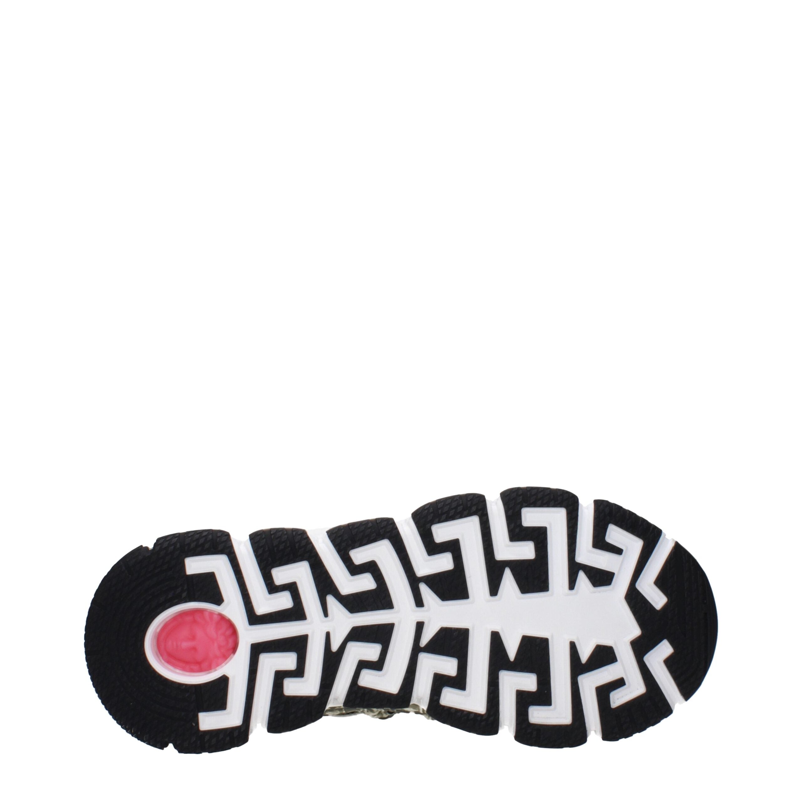 Versace Green Fabric Low Tops -   -  Versace.