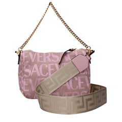 Versace Pink Fabric Handbags -   -  Versace.