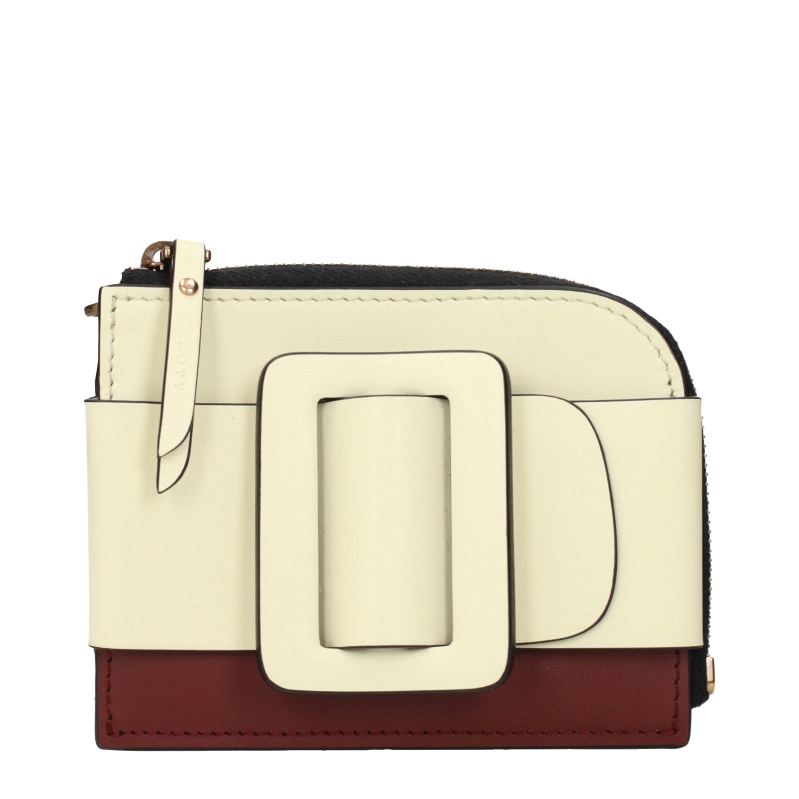 Boyy Beige Leather Cardholders -   -  Boyy.
